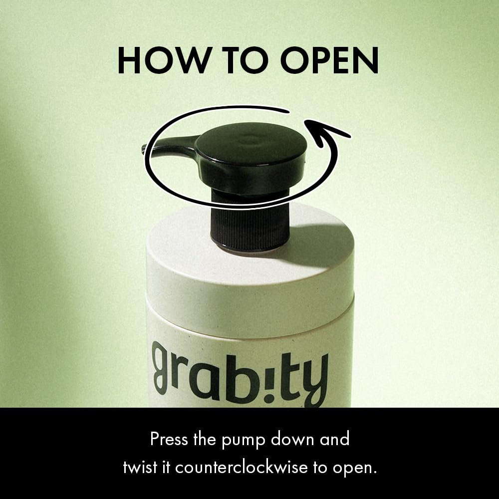 Grabityg0-0 9.12 oz bottle ready for daily routine.