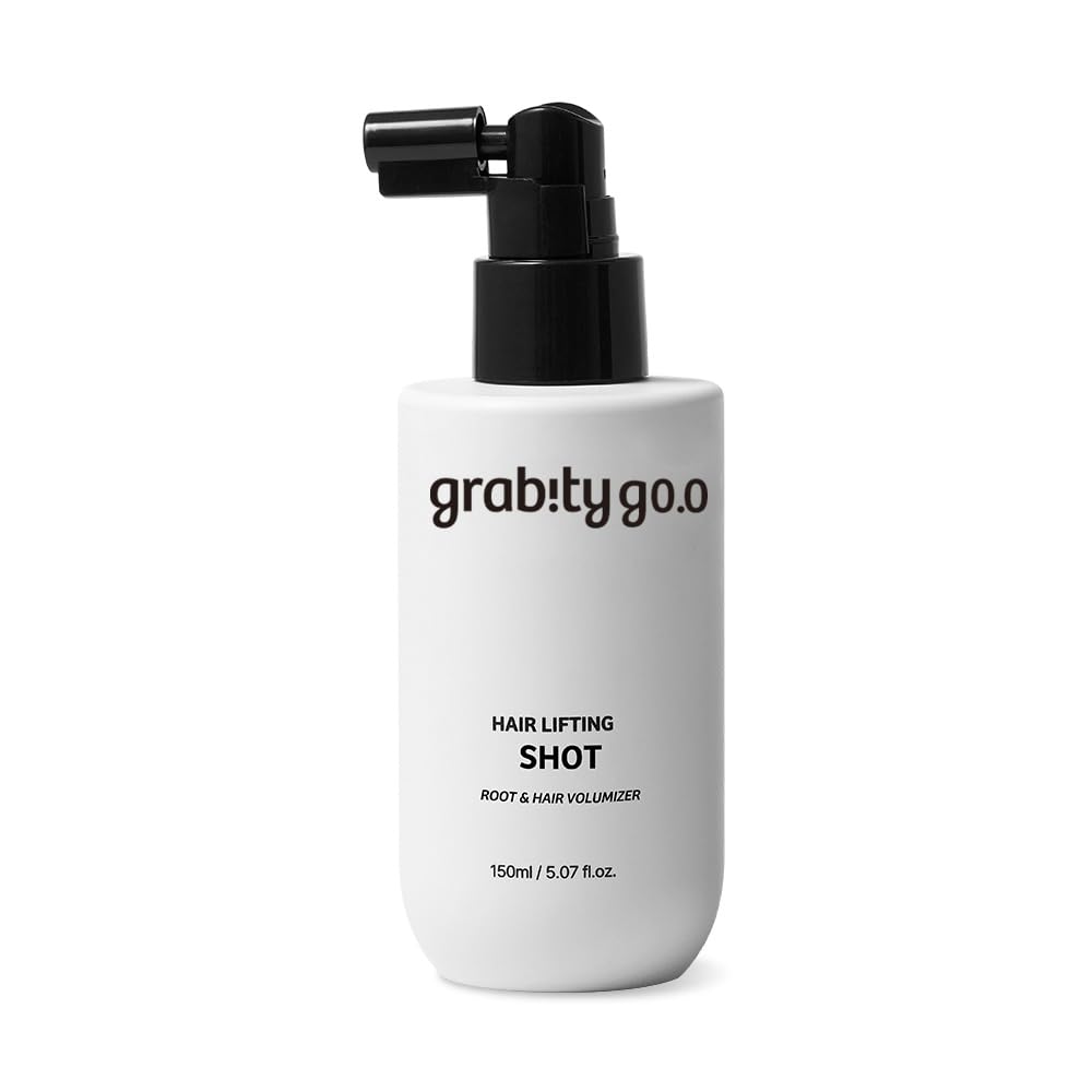 Grabity Hair Lifting Shot bottle front for a compact daily lift.