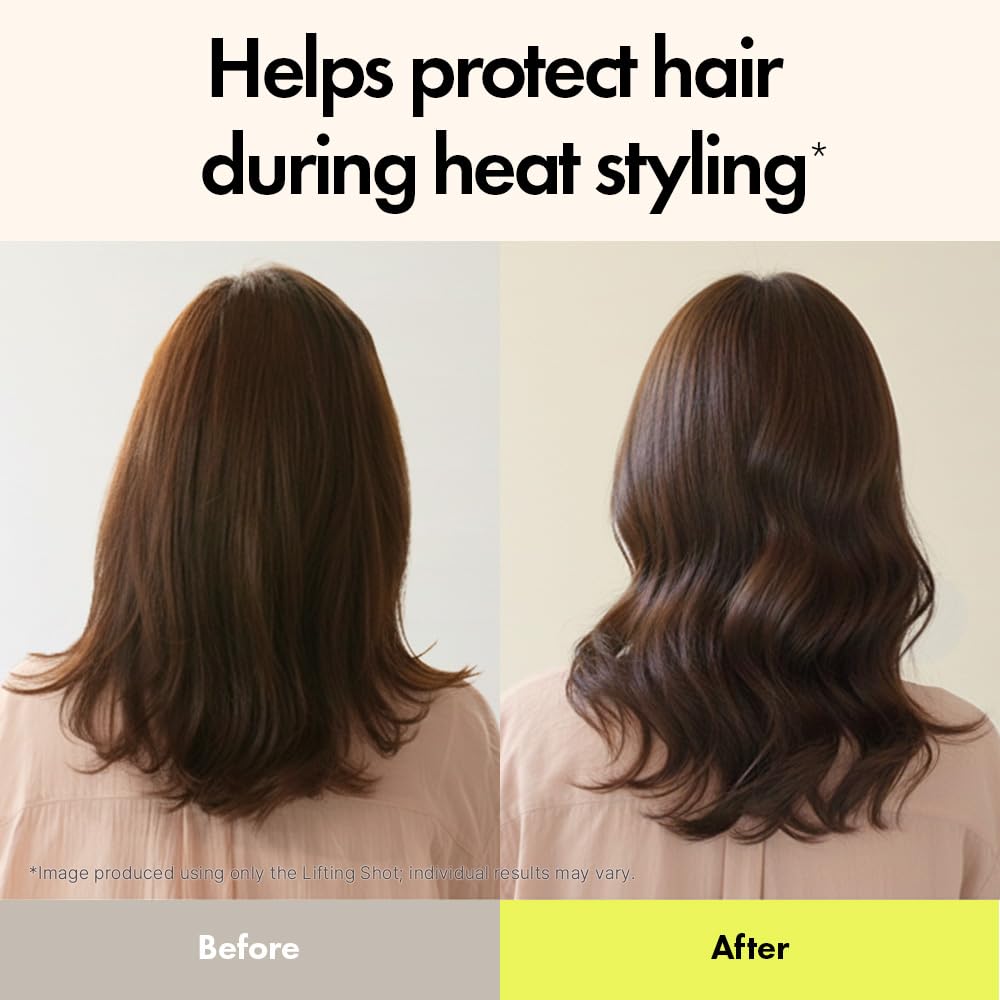 Grabityg0.0 hair root lift on a model for fuller look.