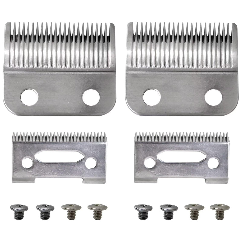 GRABOTE two-pack steel blade for Wahl MC3 for precise trimming.