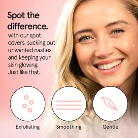 Grace & Stella 14mm patch sized for larger breakouts on skin