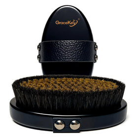 Gracekey Ionic Copper Dry Brush bristles demonstrate copper-infused texture for daily exfoliation and renewal.