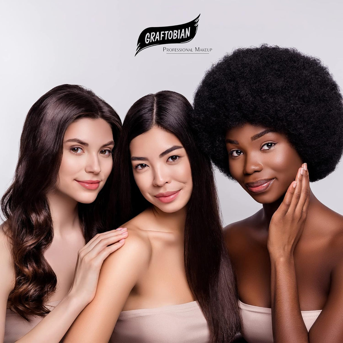 Graftobian HD Glamour Creme Foundation Palette Cool #1 compact packaging highlights travel-friendly design
