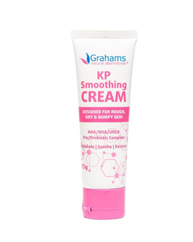 Grahams Natural KP Cream 75g tube shown for daily KP care