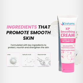 Grahams Natural KP Cream bottle in a bathroom setting