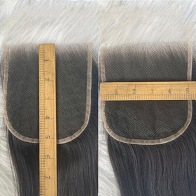 Grand Nature 13x6 frontal HD lace front view for seamless parting