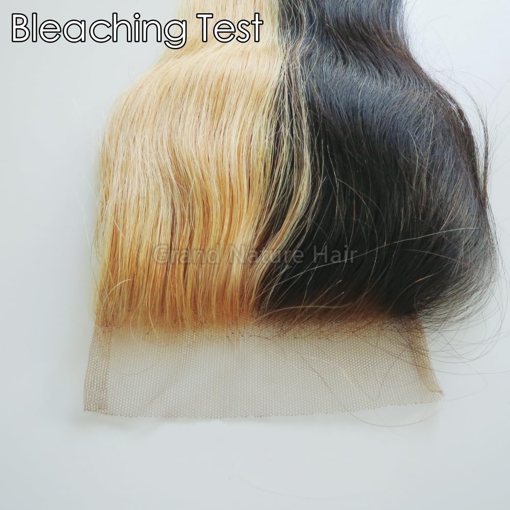 Grand Nature ultra-thin HD lace technology detail on closure