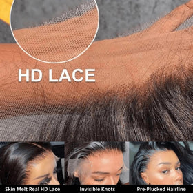 Grand Nature virgin hair with skin-like texture close-up