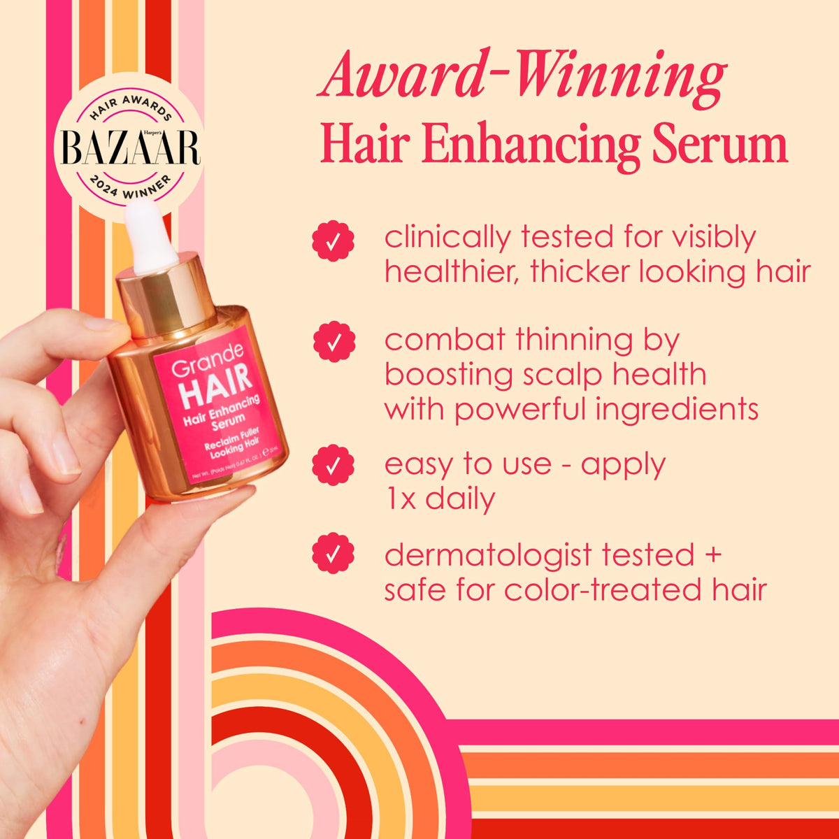 Ingredients close-up featuring peptides and vitamins
