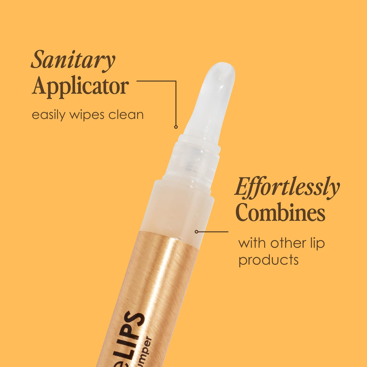 Texture close-up reveals creamy, non-sticky formula for comfortable wear.