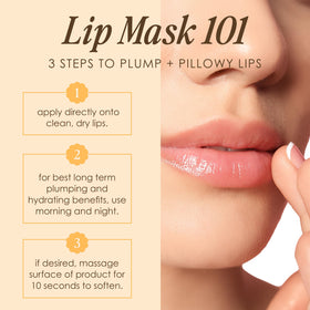 GrandePOUT lip skin barrier visualization during wear shows hydrated lips.