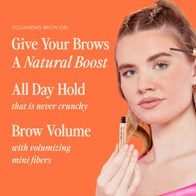 Grande Cosmetics GrandeBROW-FILL with peptides nourishes while shaping brows.