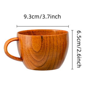 Grandslam wooden shaving soap bowl ready to build a thick, creamy lather.