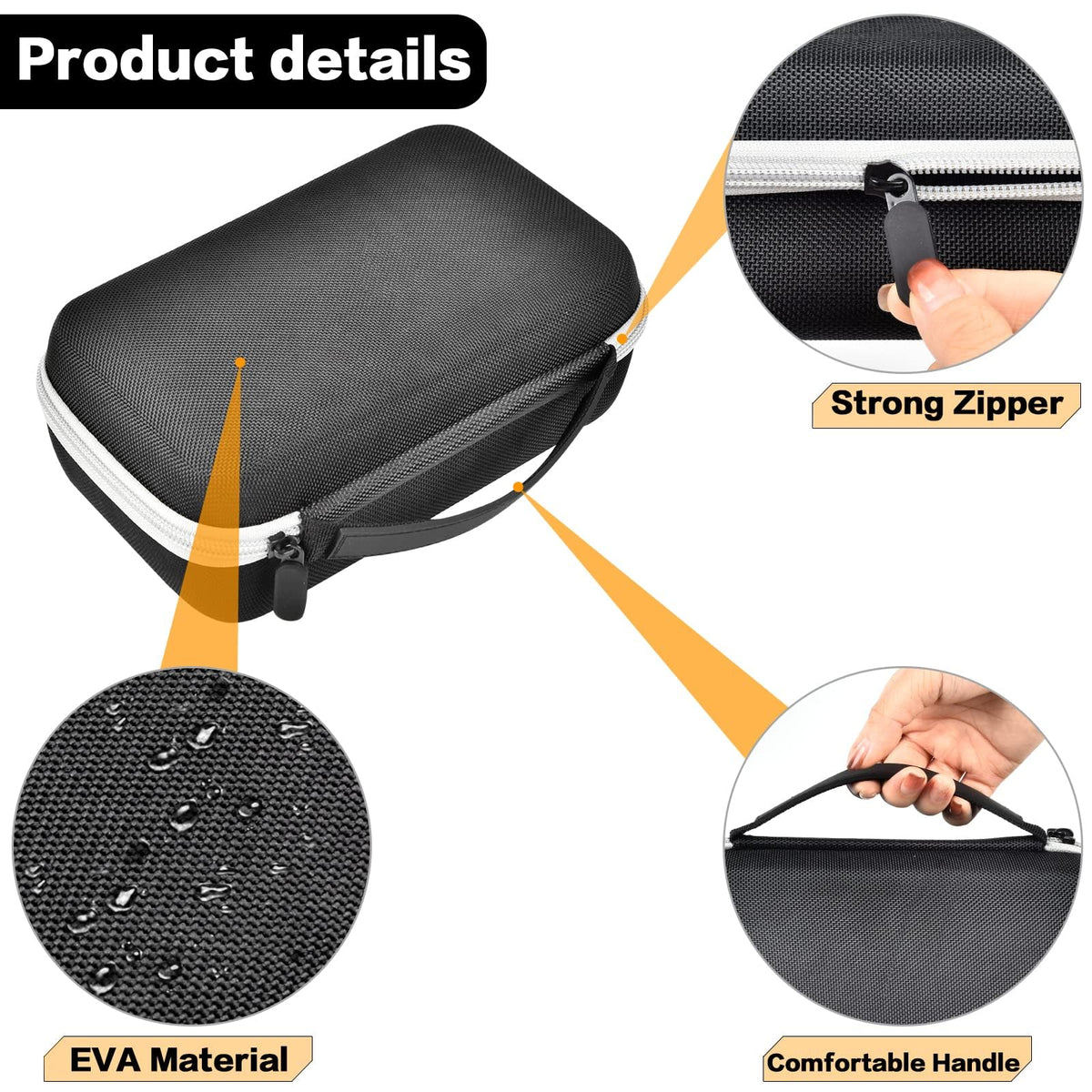 Grapsa case adjustable dividers create flexible space for tools