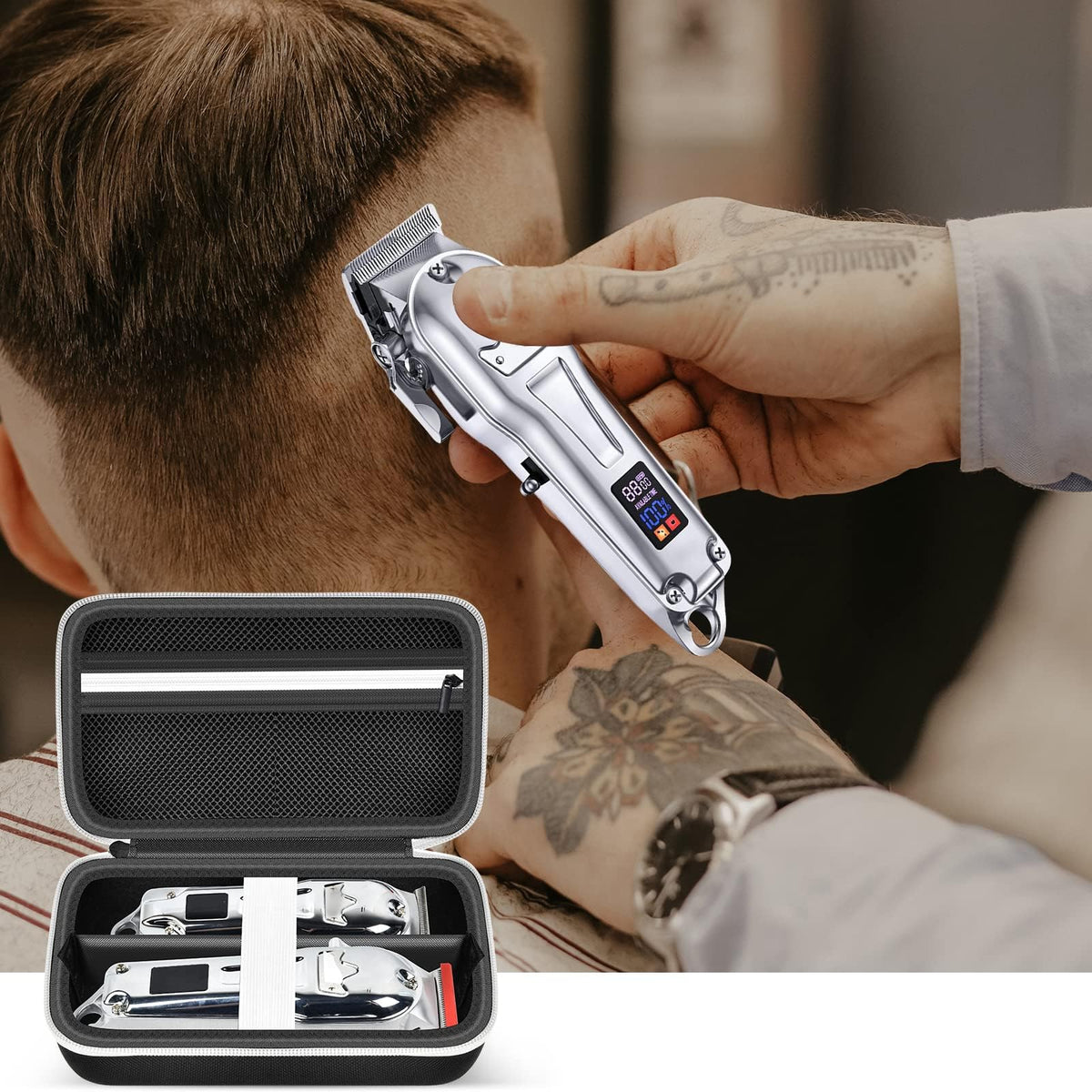 Grapsa compact travel storage helps keep beard trimmers ready
