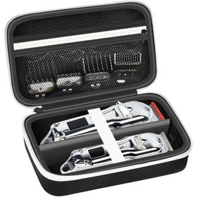 Grapsa case for Novah-compatible clippers, front view highlighting travel-ready compact design