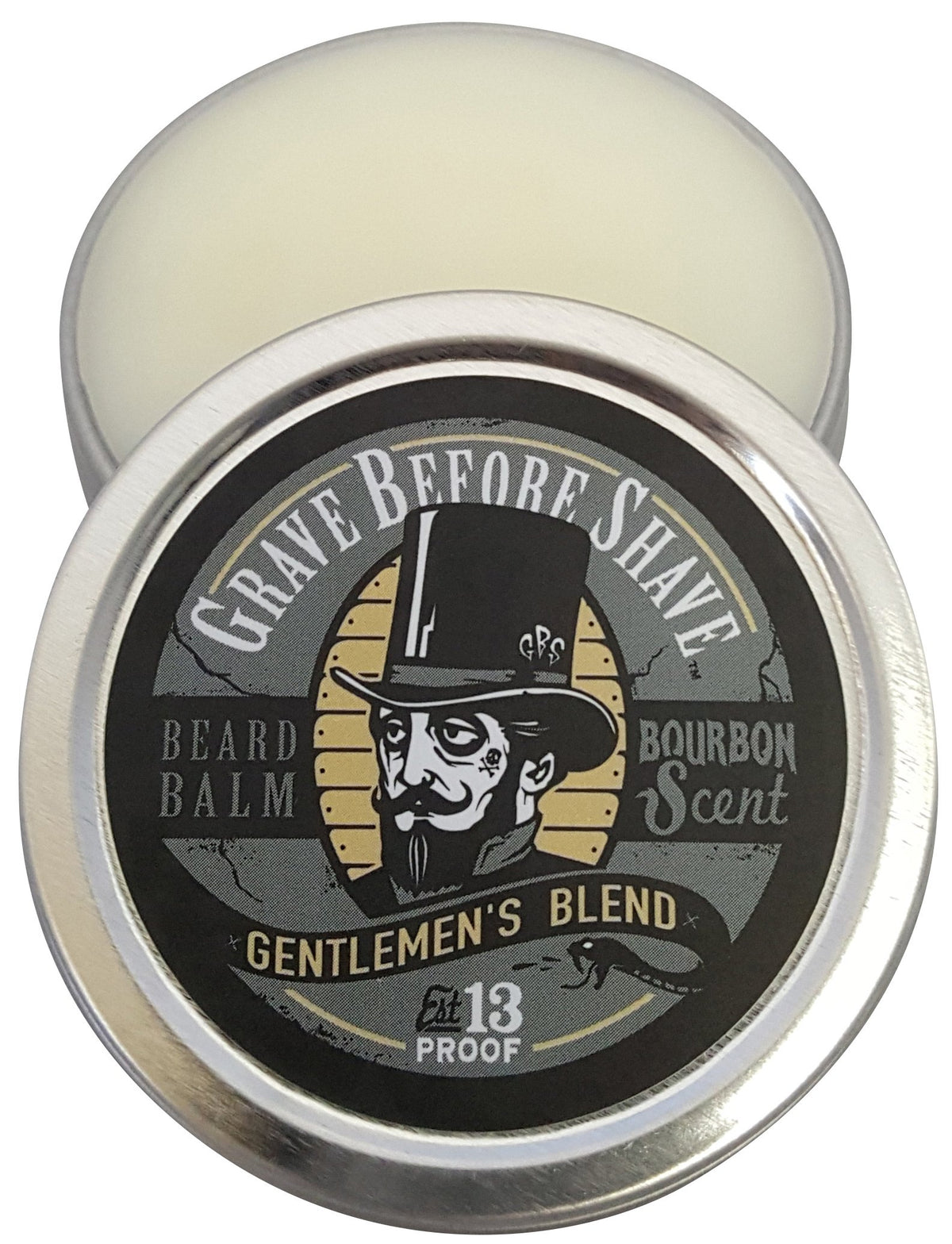 Grave Before Shave beard pack display showing complete beard care set