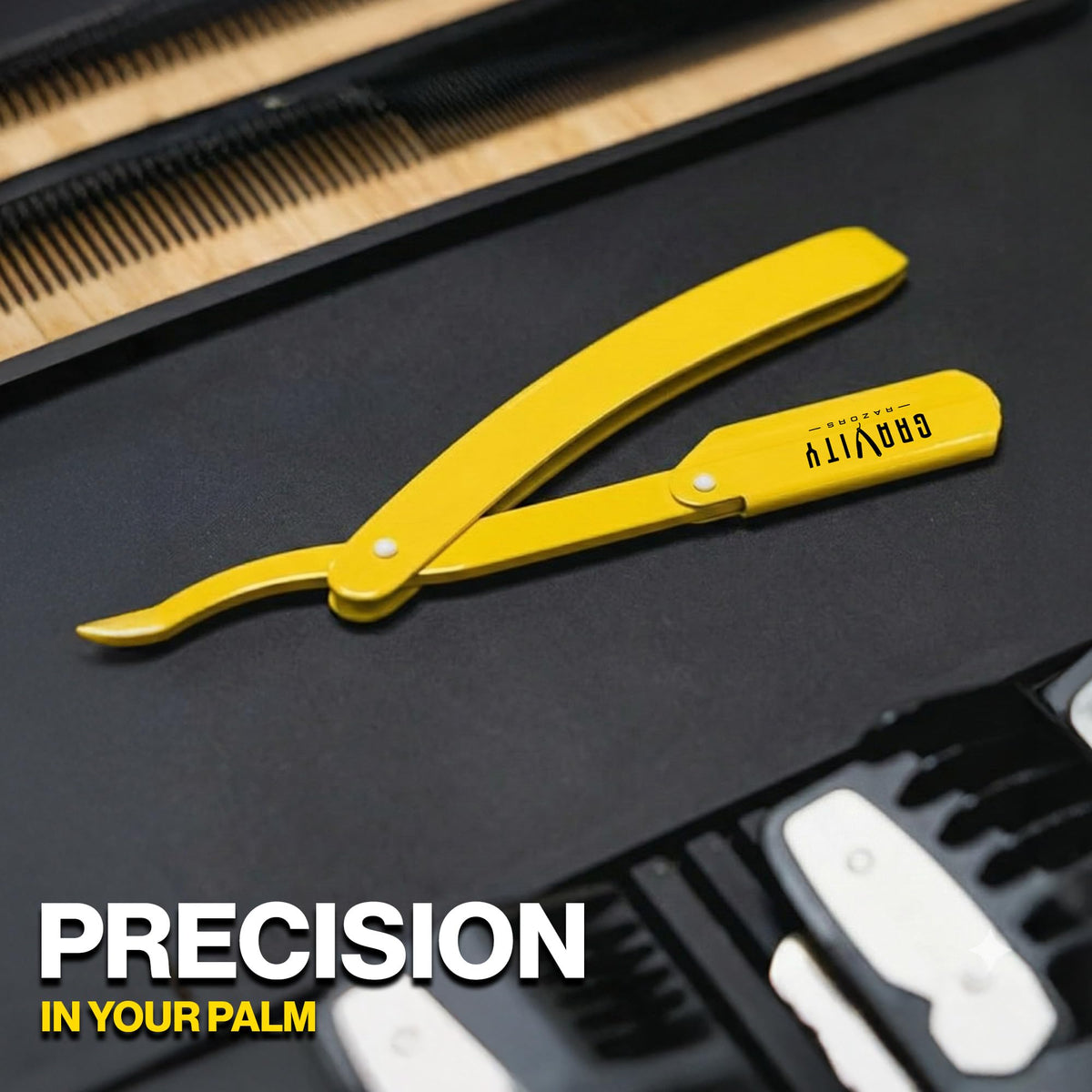 GRAVITY RAZORS blades with chromium ceramic platinum tungsten coating for durability