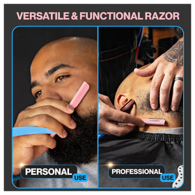 GRAVITY RAZORS colorful barber supplies stand out and aid grip.