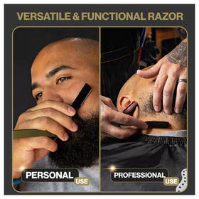 GRAVITY RAZORS 10 premium blades enable multiple clean shaves.