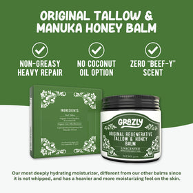 Grazly beeswax barrier closeup illustrating breathable moisture seal.