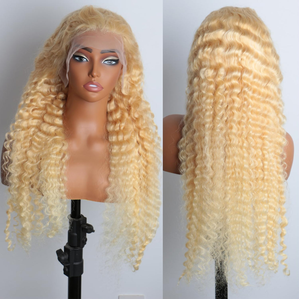 Grcabeir 13x6 HD Swiss lace front wig for seamless parting