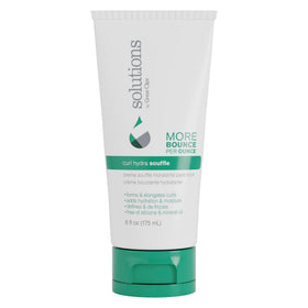 Great Clips Curl Hydra Souffle bottle pour for hydration and curl definition