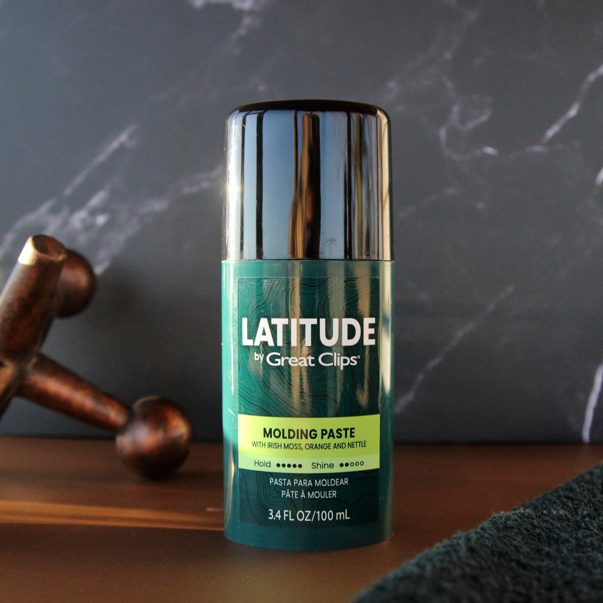 GREAT CLIPS Latitude Molding Paste low-shine finish conveys natural-looking results.