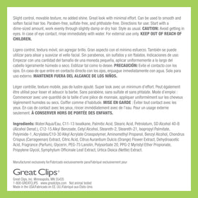 Great Clips Latitude packaging variation for the 5.1oz bottle.