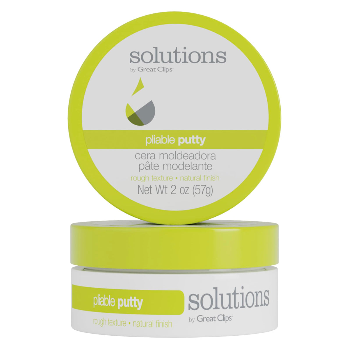 Great Clips Pliable Putty 2oz bottle for flexible hold and easy styling