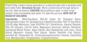 Wheat protein element in Great Clips Pliable Putty adds body and fullness