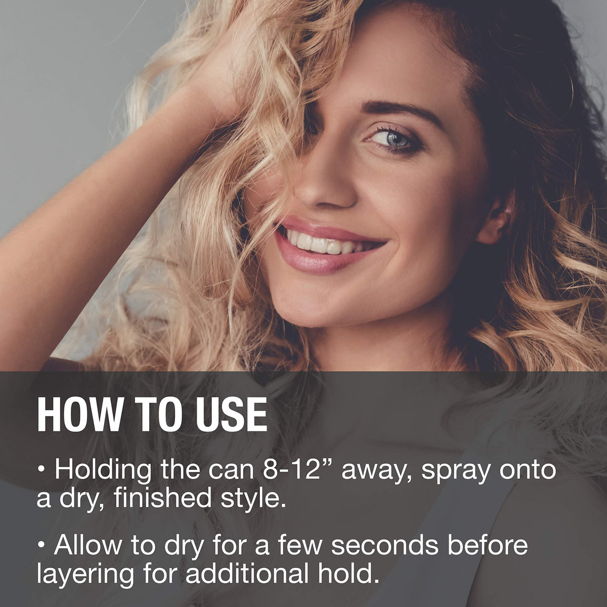 Great Clips Buildable Hairspray adds natural-looking shine to styles.