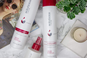 Great Clips Solutions Nourishing Shampoo foamy lather during cleansing.