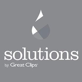 Great Clips Solutions Nourishing Shampoo packaging highlights sulfate-free and paraben-free formula.