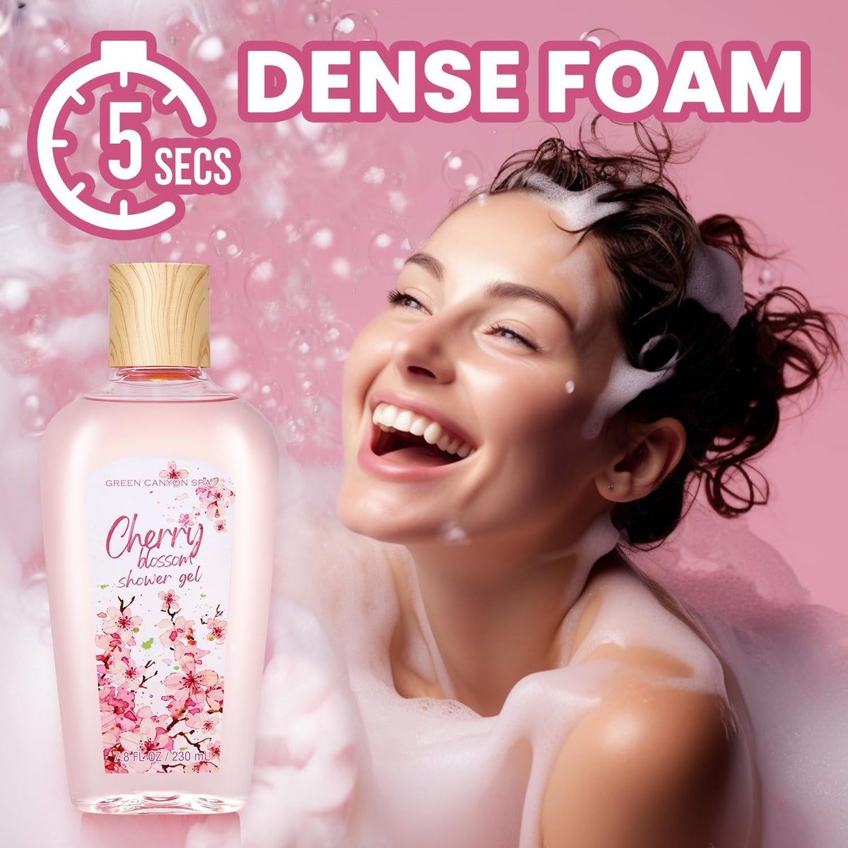 Green Canyon Spa body lotion cherry blossom to nourish skin
