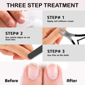 GREEN ESTETICA spa-ready cuticle tool in use for professional-style care