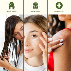 Aloe Vera Gel used after shaving to soothe the skin