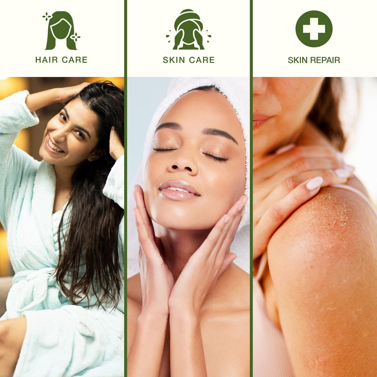 Green Leaf Naturals Aloe Vera Hair Gel alternative for lightweight styling