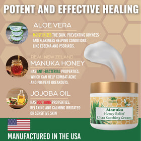 Green Leaf Naturals Face Cream application scene for adults and kids, soothing skin with daily moisture