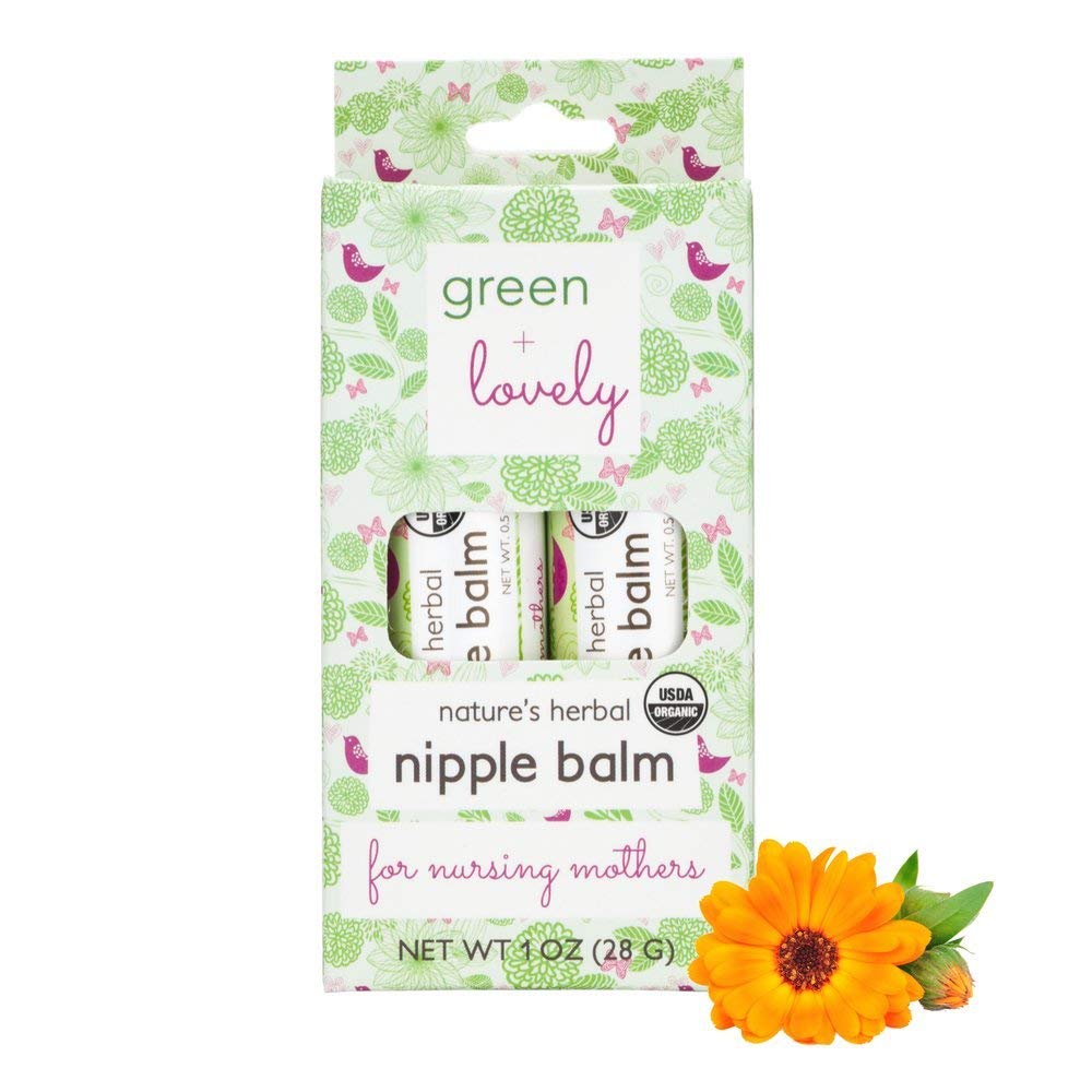 Calendula-infused balm close-up highlighting gentle skincare for nursing.