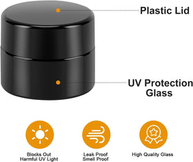 Green Nexus portable 5ml jar for travel-ready cosmetics