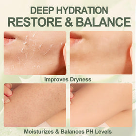 Close-up of jojoba oil droplets in GreenBliss formula