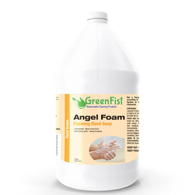 GreenFist foaming hand soap refill lemon scent delivers quick, lasting lather for busy homes.