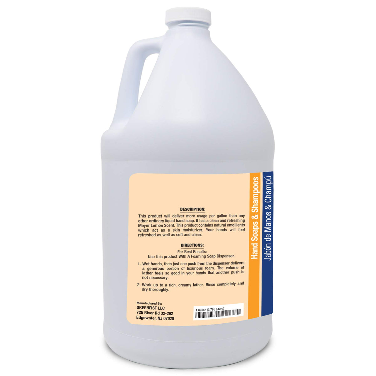 GreenFist made in USA and biodegradable formula supports eco-conscious care.