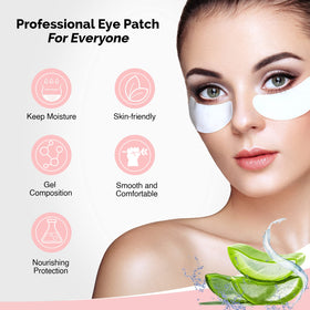 GreenLife 100% natural eye patches soothe delicate under-eye skin.