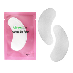 GreenLife collagen aloe vera eye patches provide gentle hydration during treatment.