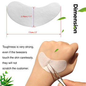 GreenLife Flex-Form technology patches conform to all eye shapes.