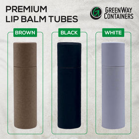 GreenWay eco-friendly packaging 25-pack option for cosmetic tubes