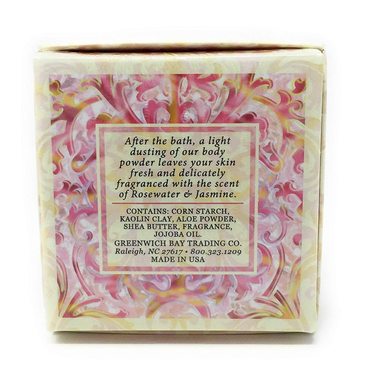 Greenwich Bay dusting powder gift box for gifting or self-care rituals
