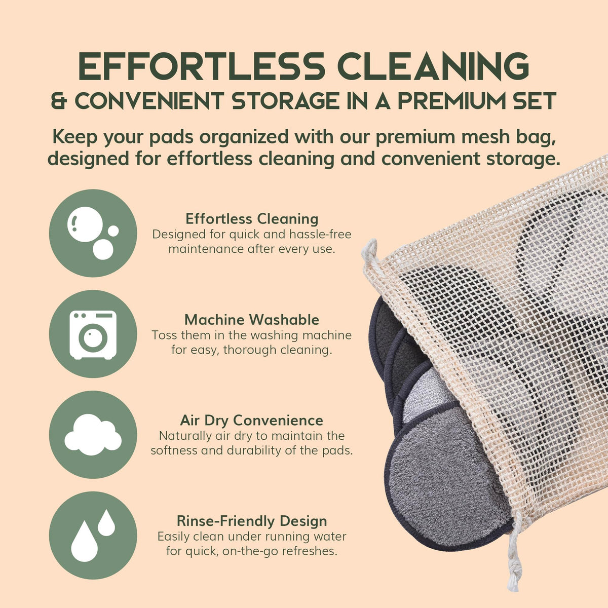 Greenzla pad with built-in finger pocket shown for secure grip.